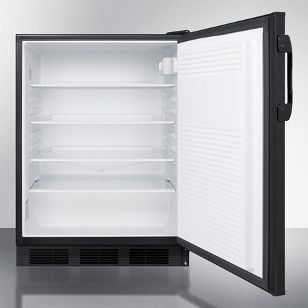 Accucold 24" Wide Built-In All-Refrigerator, ADA Compliant FF7LBLKBIADA